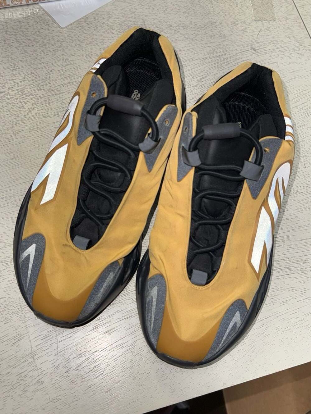 Adidas Yeezy Boost 700 MNVN Size 5.5 Honey Flux Sneakers